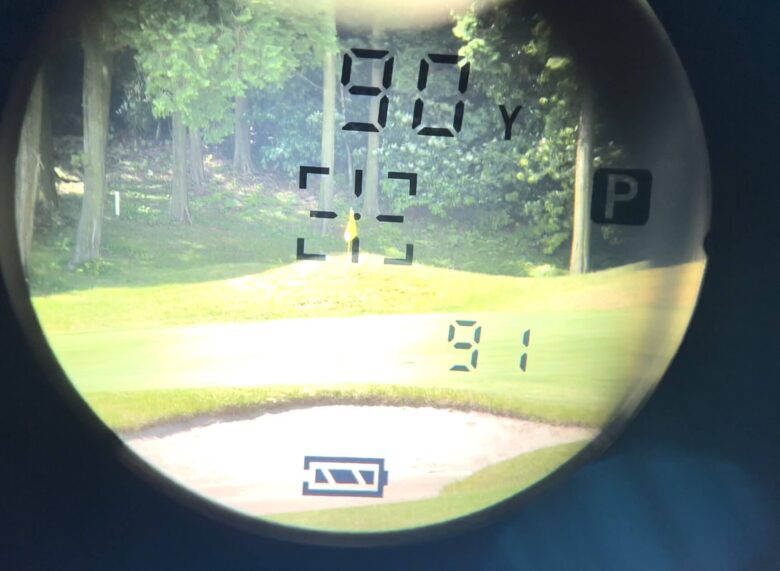 【レビュー】ゴルフバディ GB LASER 2S レーザー距離計17